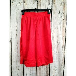 Men's Size Small‎ S Riddell Red Mesh Drawstring Basketball Workout Shorts NEW